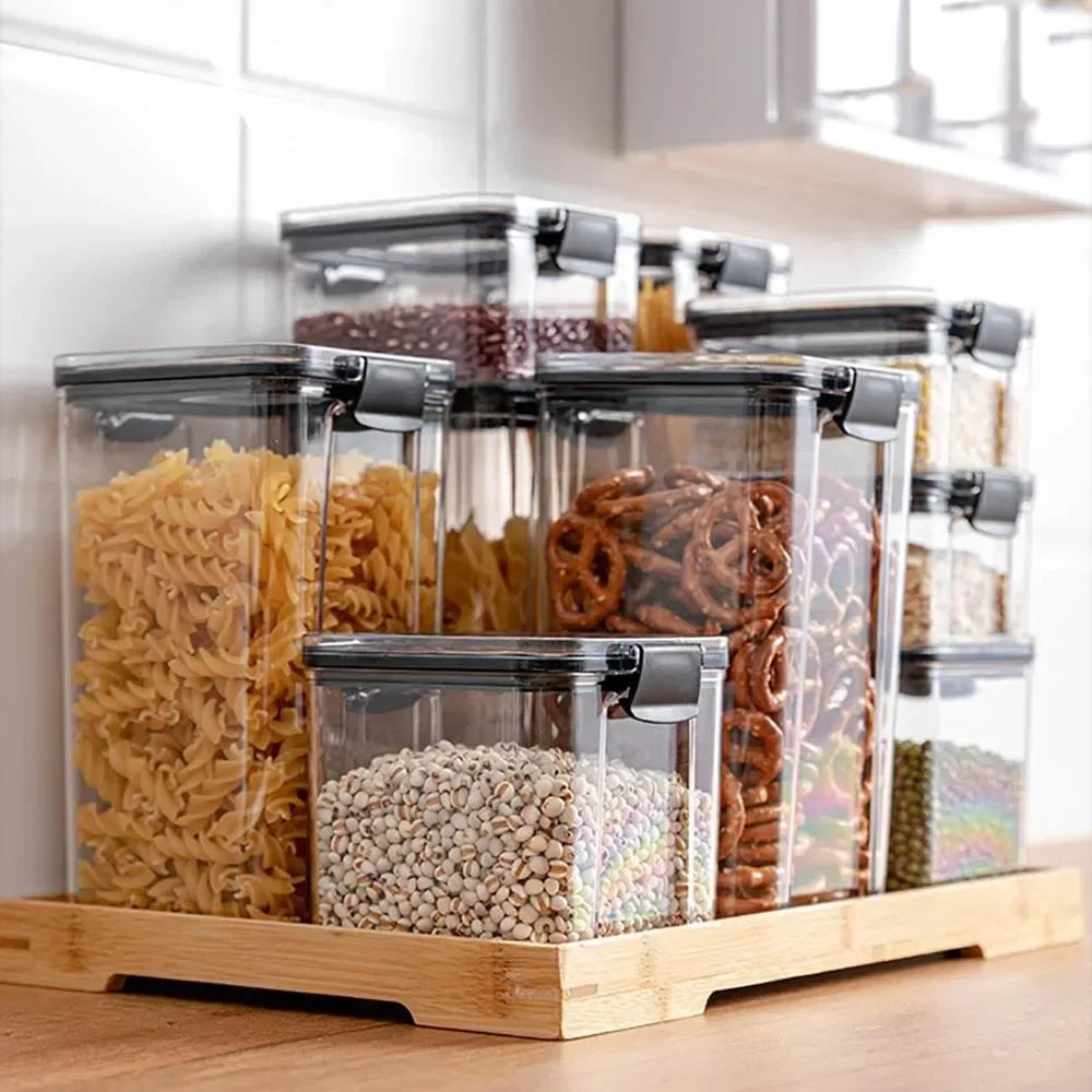 Airtight Food Storage Containers – Pantry Organization Set