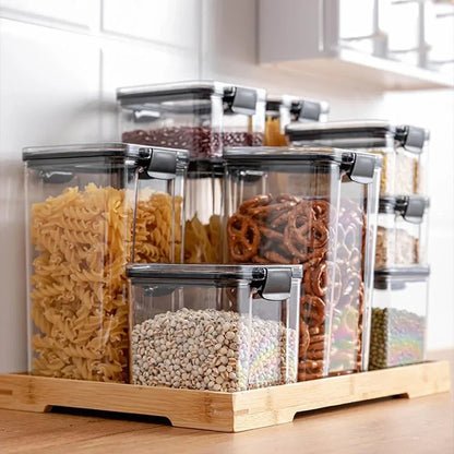 Airtight Food Storage Containers – Pantry Organization Set