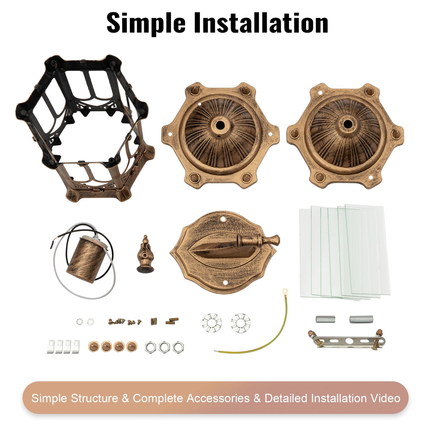 Antique Outdoor Light | Cozy Complete Homes