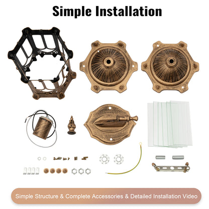 Antique Outdoor Light | Cozy Complete Homes