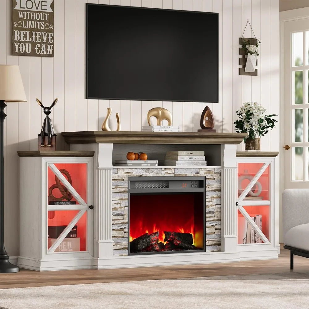 Electric Fireplace TV Stand | Cozy Complete Homes