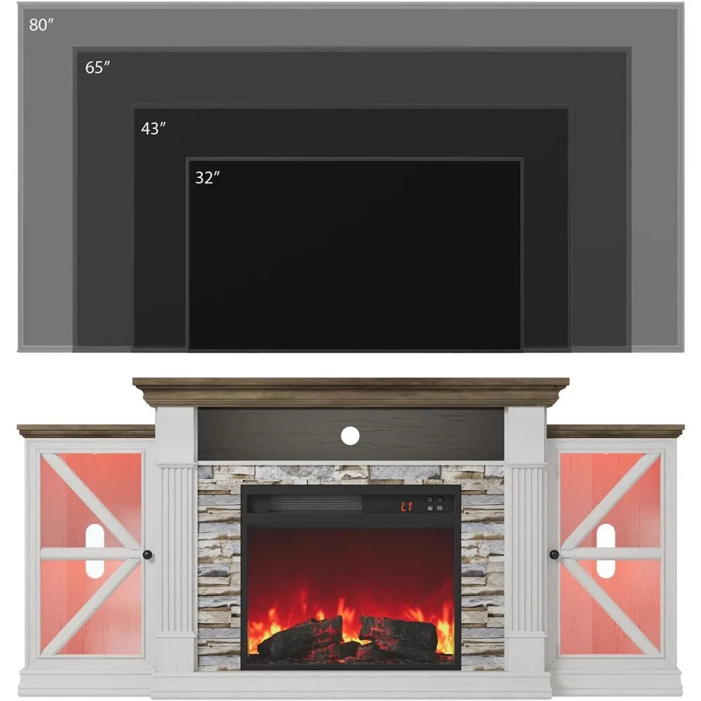Electric Fireplace TV Stand | Cozy Complete Homes