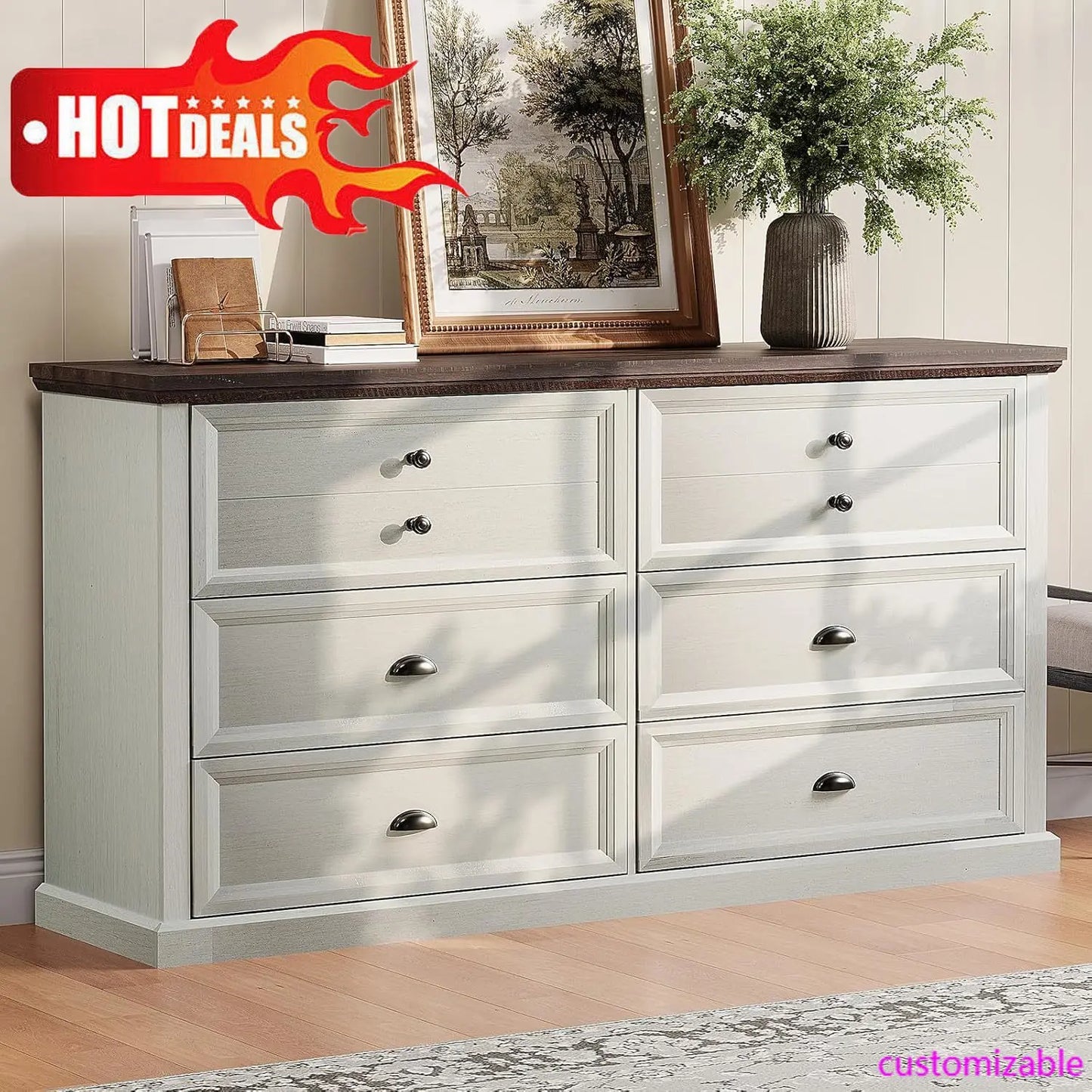 58 inch Dresser for Bedroom | Cozy Complete Homes