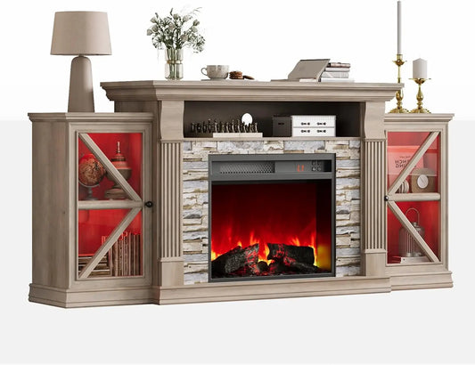 Electric Fireplace TV Stand | Cozy Complete Homes