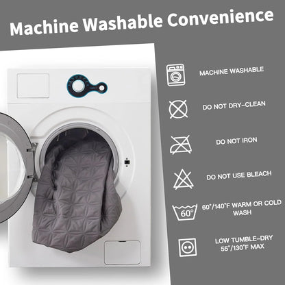 Waterproof Noiseless Mattress Protector - Deep Pocket | Cozy Complete Homes