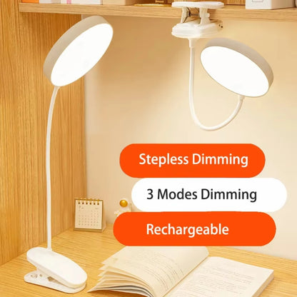 Rechargeable USB Clip-On Table Lamp | Cozy Complete Homes