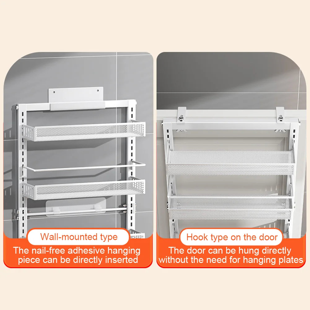 6-Tier Over The Door Pantry Organizer | Cozy Complete Homes