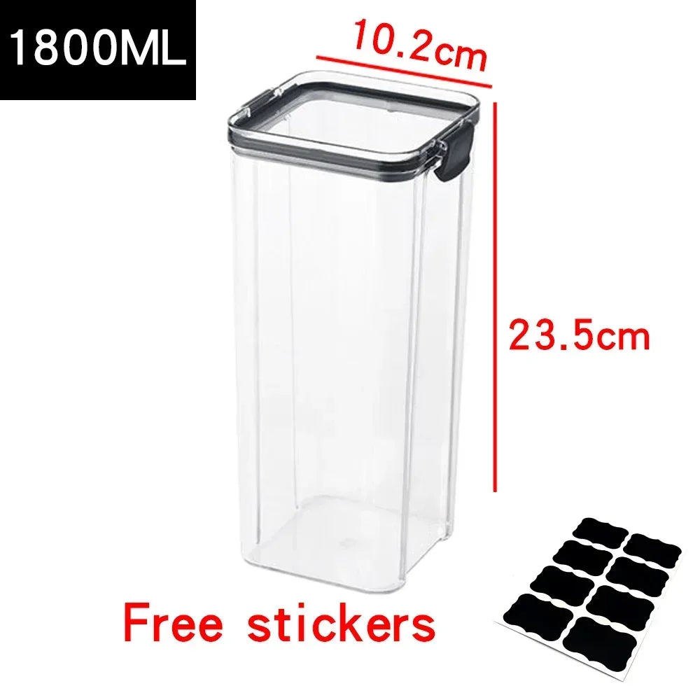 Airtight Food Storage Containers – Pantry Organization Set