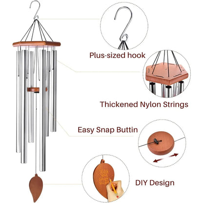 Large Outdoor Memorial Wind Chimes | Cozy Complete Homes