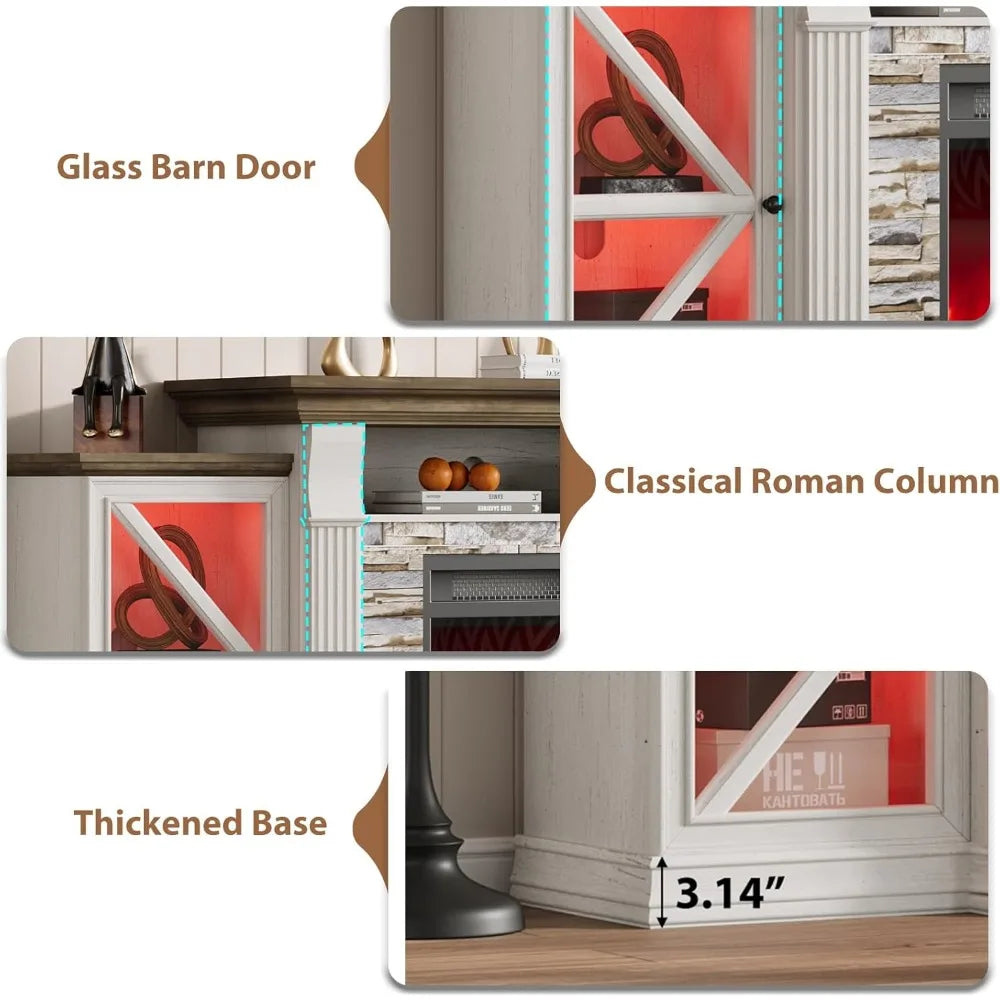 Electric Fireplace TV Stand | Cozy Complete Homes