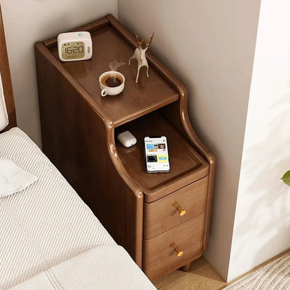 Classic Solid Wood Nightstand with Drawer | Cozy Complete Homes
