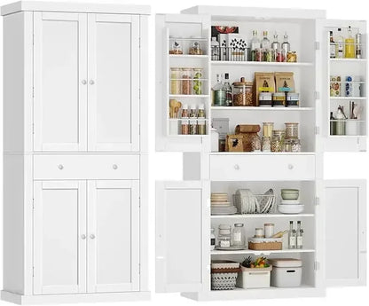 72” Kitchen Pantry Cabinet | Cozy Complete Homes