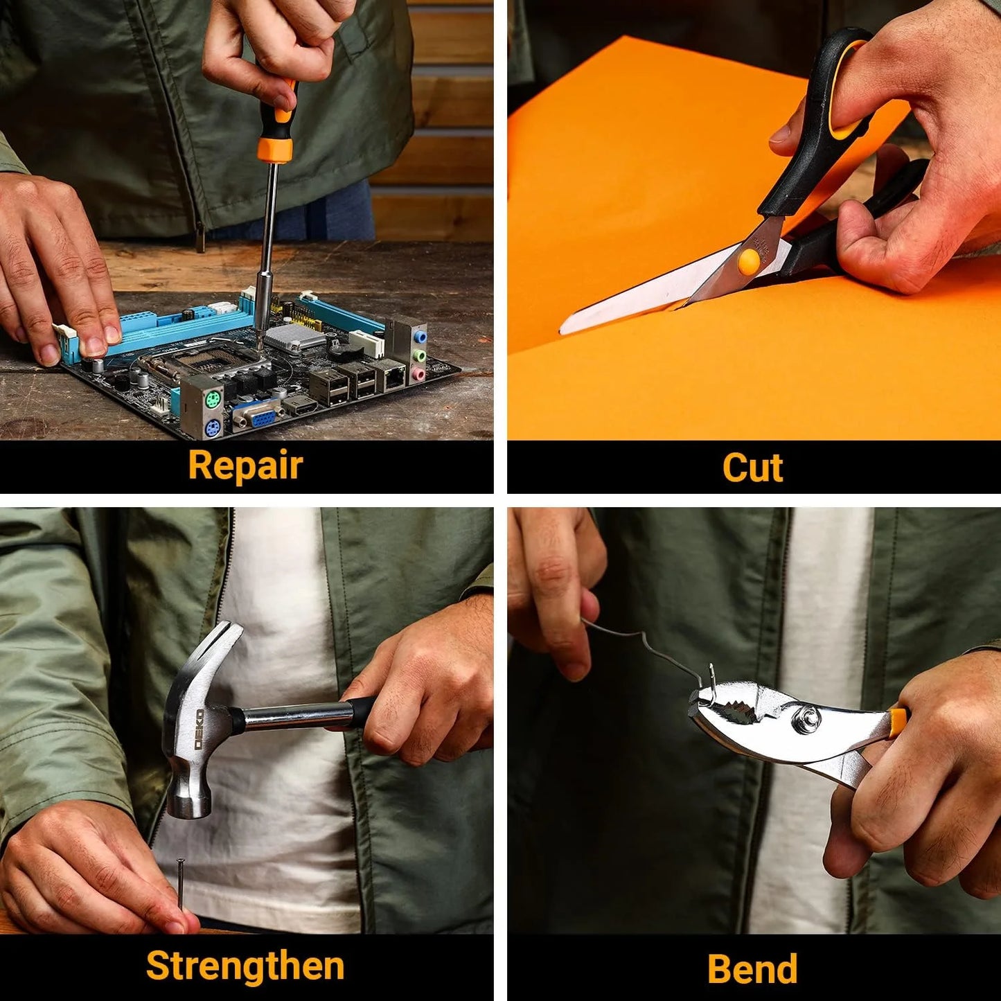 Essential Home Tool Kit with Storage Case | Cozy Complete Homes