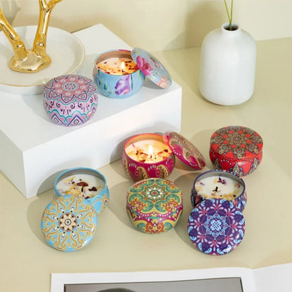 Scented Vintage Can Candles | Cozy Complete Homes