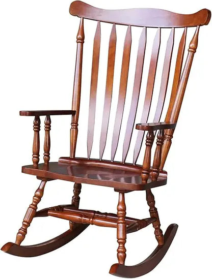 Classic Indoor Rocking Chair - Wooden Rocker | Cozy Complete Homes