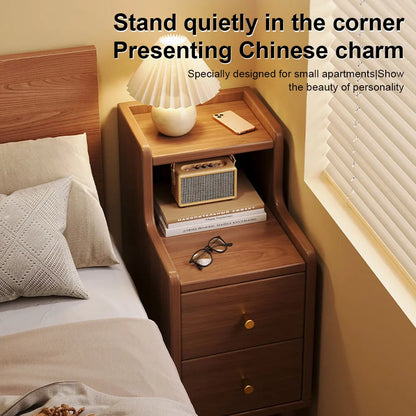 Classic Solid Wood Nightstand with Drawer | Cozy Complete Homes