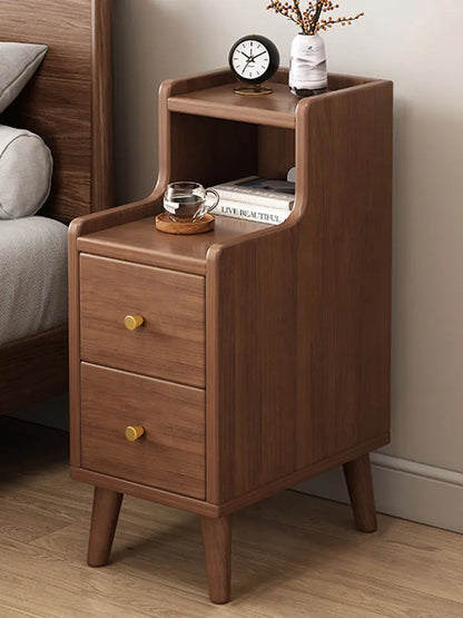Classic Solid Wood Nightstand with Drawer | Cozy Complete Homes