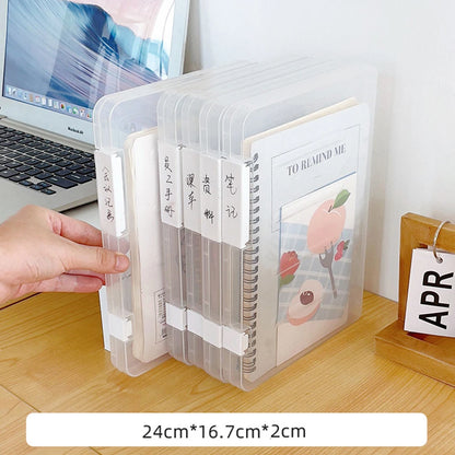 Transparent A4 File Folder Organizer (Pack) | Cozy Complete Homes