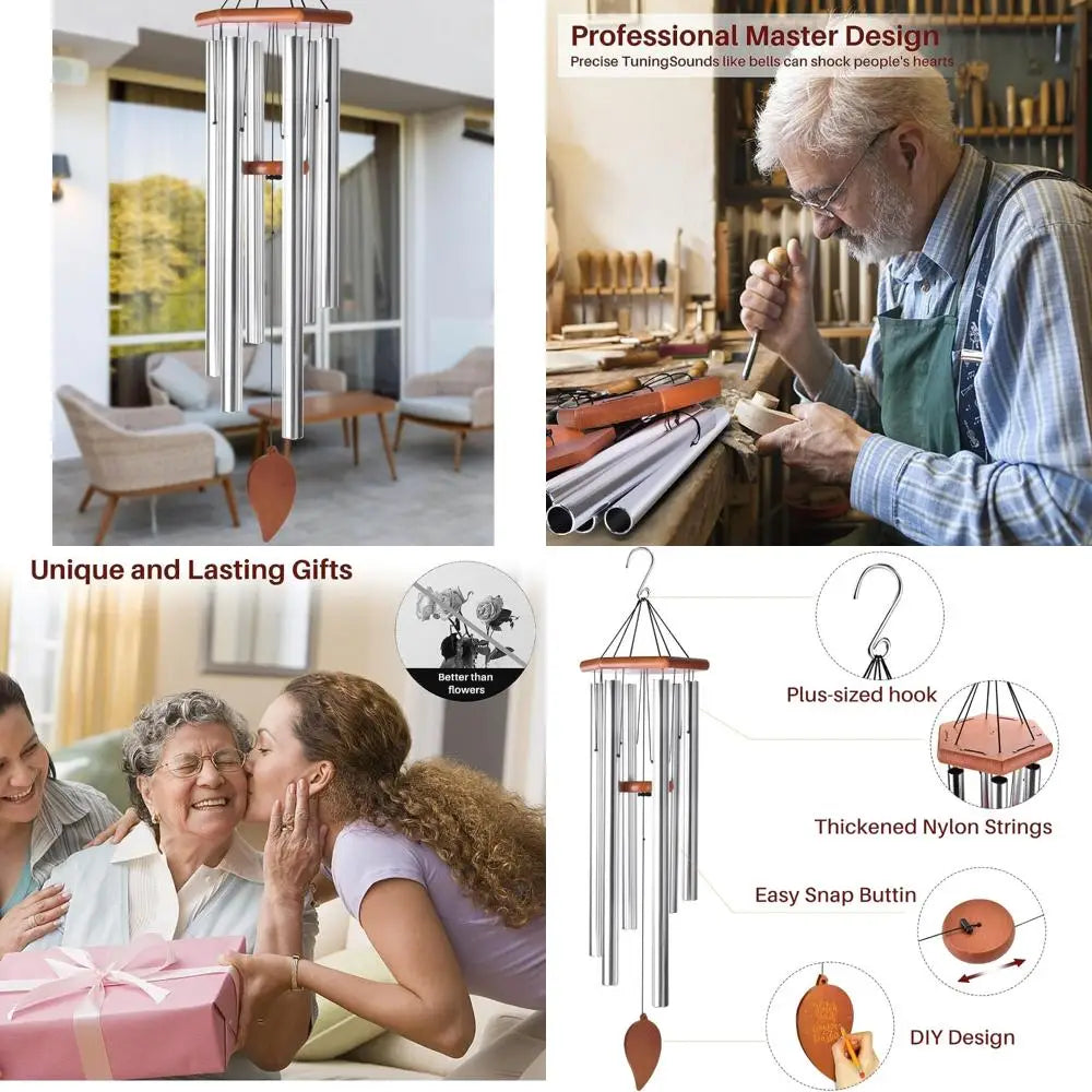 Large Outdoor Memorial Wind Chimes | Cozy Complete Homes