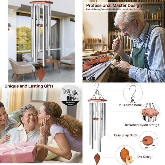 Large Outdoor Memorial Wind Chimes | Cozy Complete Homes