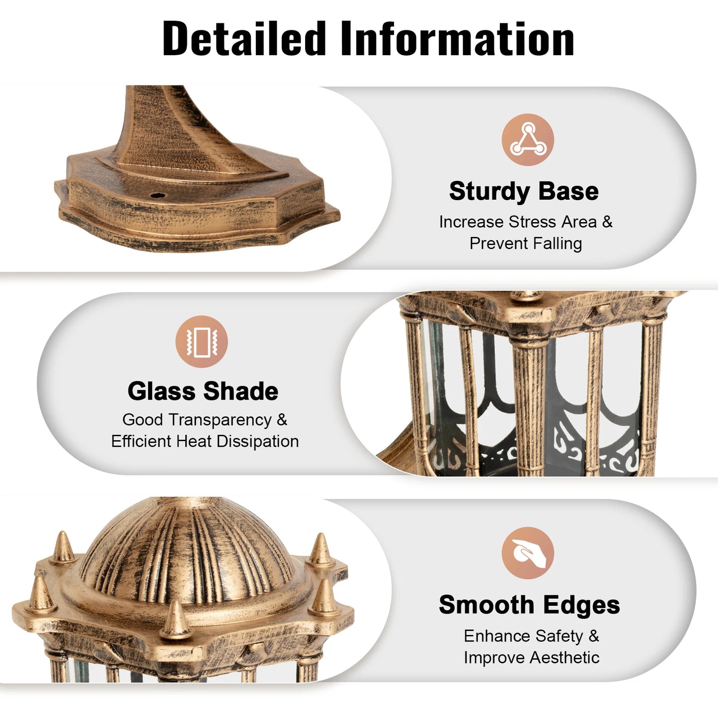 Antique Outdoor Light | Cozy Complete Homes