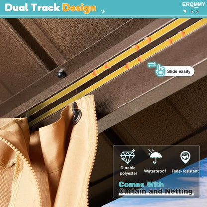 Heavy-Duty Hardtop Gazebo - Outdoor Shelter | Cozy Complete Homes