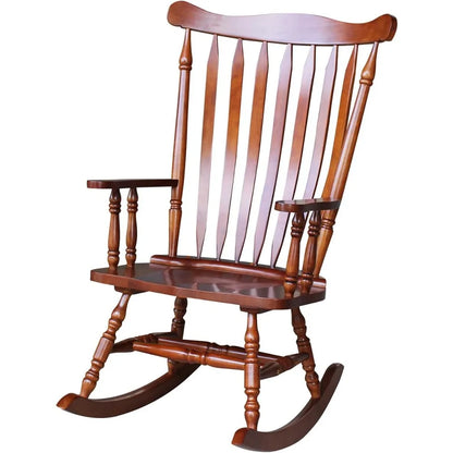 Classic Indoor Rocking Chair - Wooden Rocker | Cozy Complete Homes