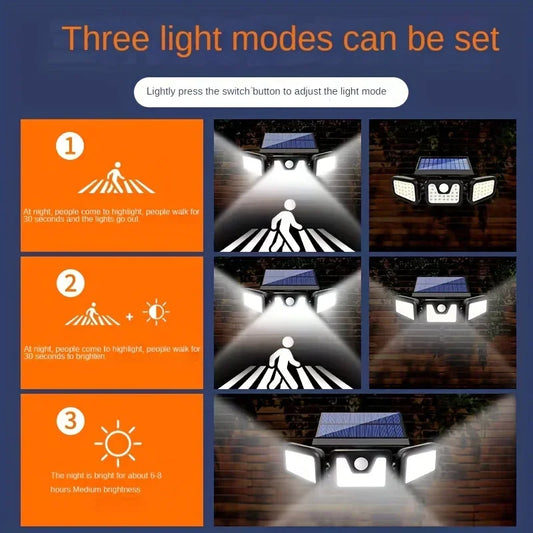 Headlight 90 Degree Adjustment Solar Light | Cozy Complete Homes