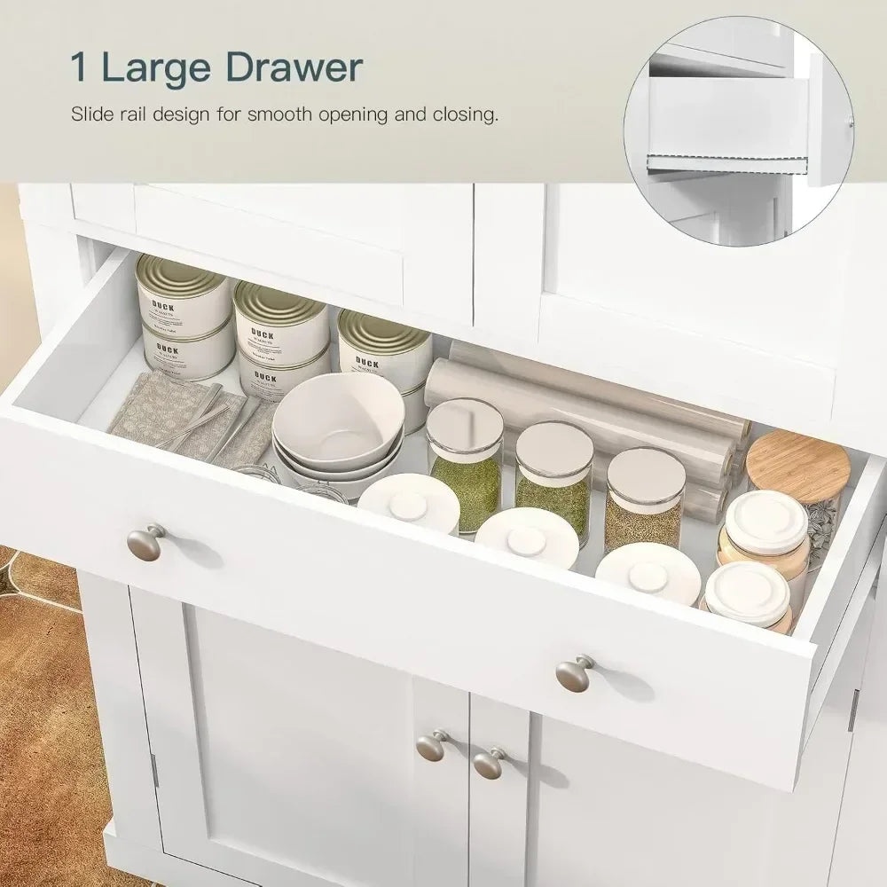 72” Kitchen Pantry Cabinet | Cozy Complete Homes