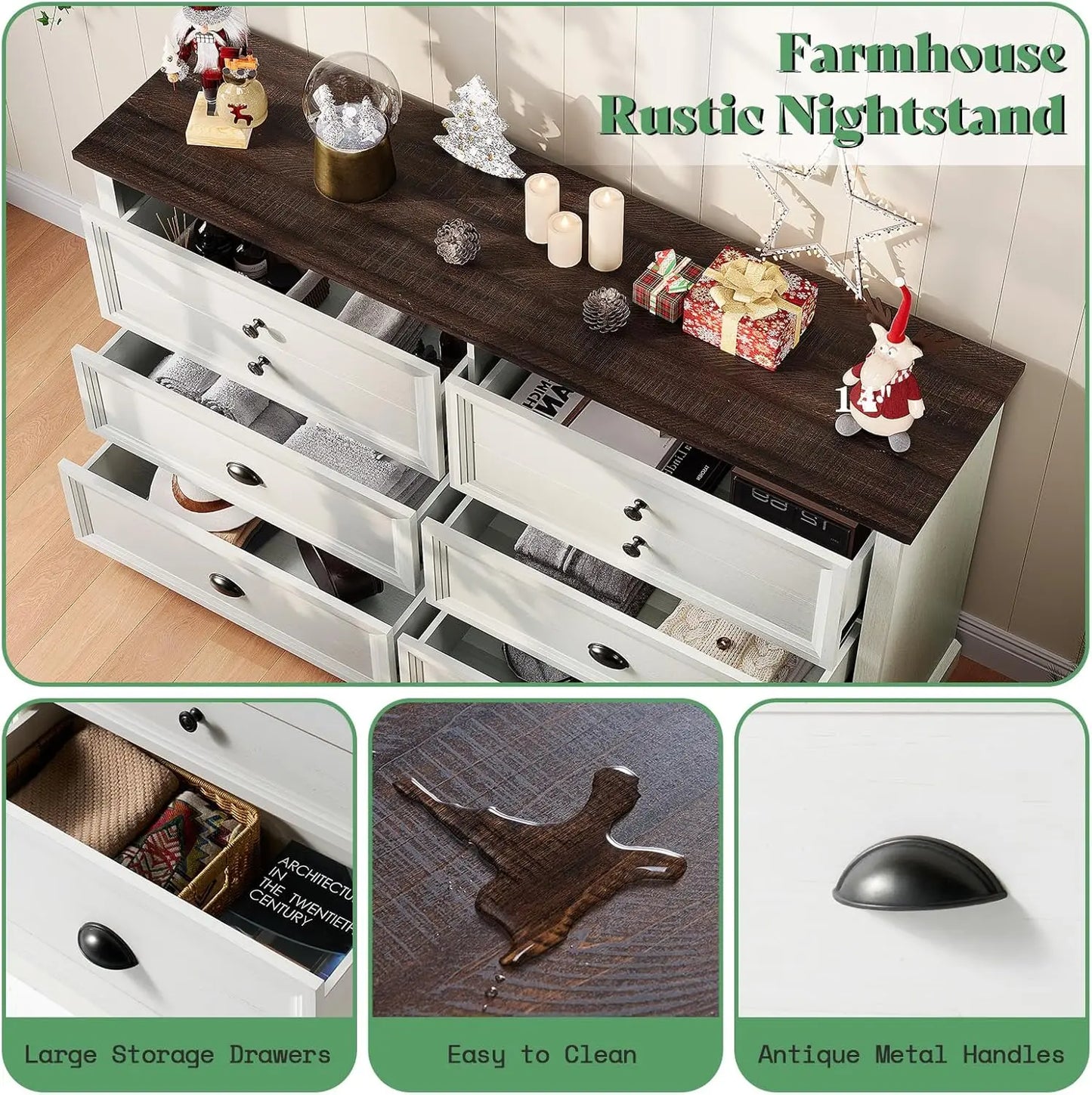 58 inch Dresser for Bedroom | Cozy Complete Homes