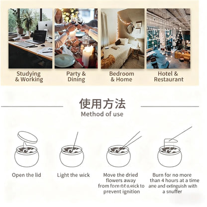 Scented Vintage Can Candles | Cozy Complete Homes