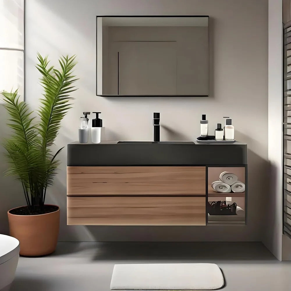 Floating Bathroom Vanity with Sink | Cozy Complete Homes
