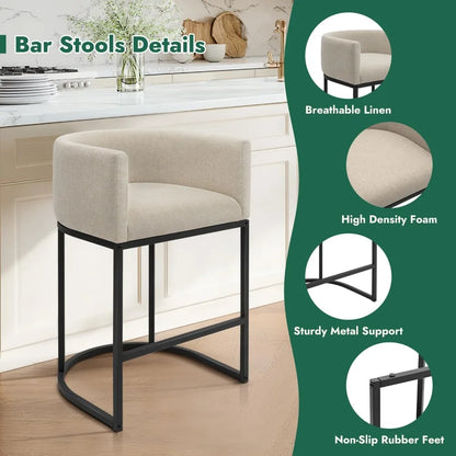 Counter Height Bar Stools Set of 3 | Cozy Complete Homes