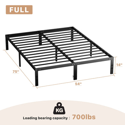 Metal Platform Bed Frame (Twin/Full/Queen/King) | Cozy Complete Homes