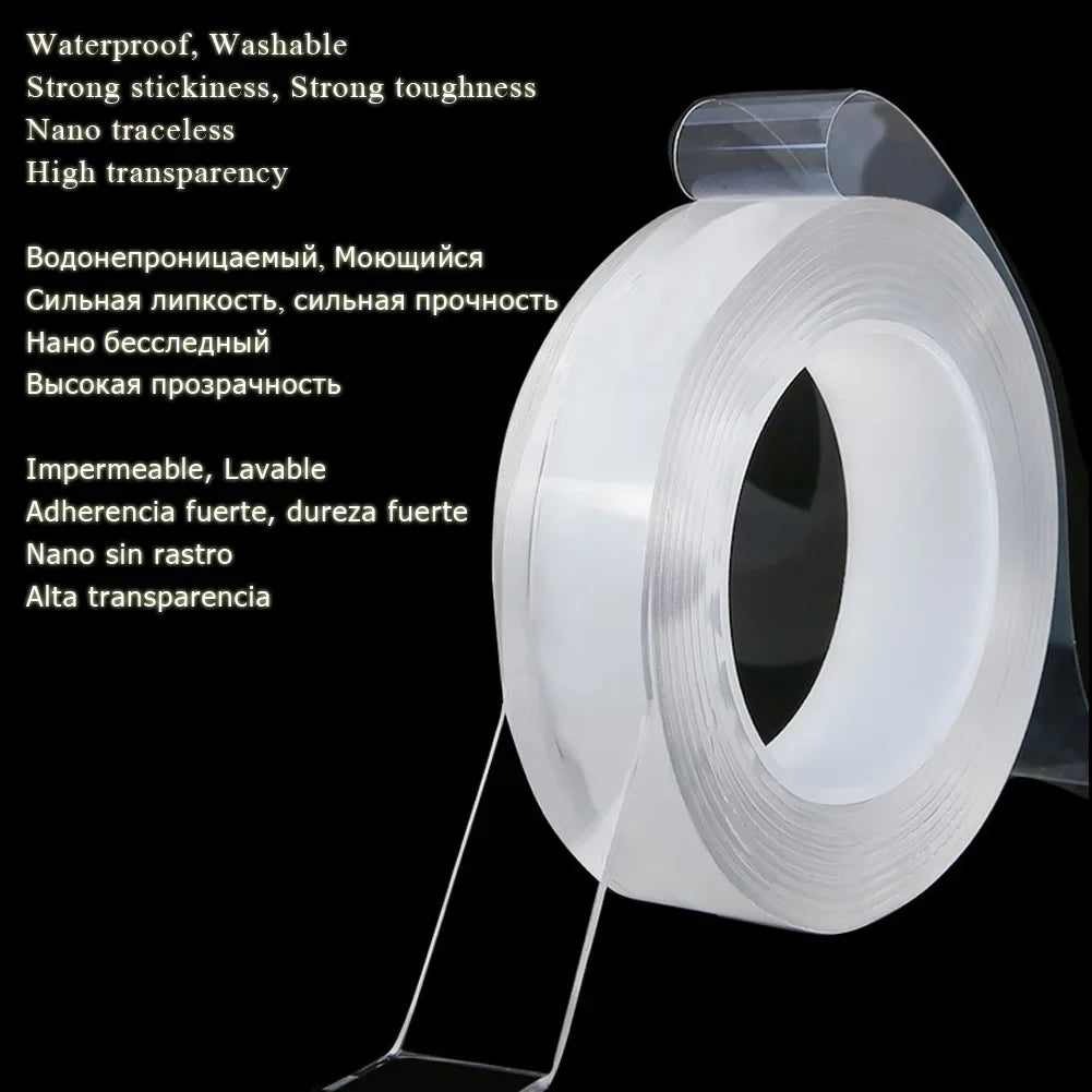 Nano Double Transparent Tape | Cozy Complete Homes
