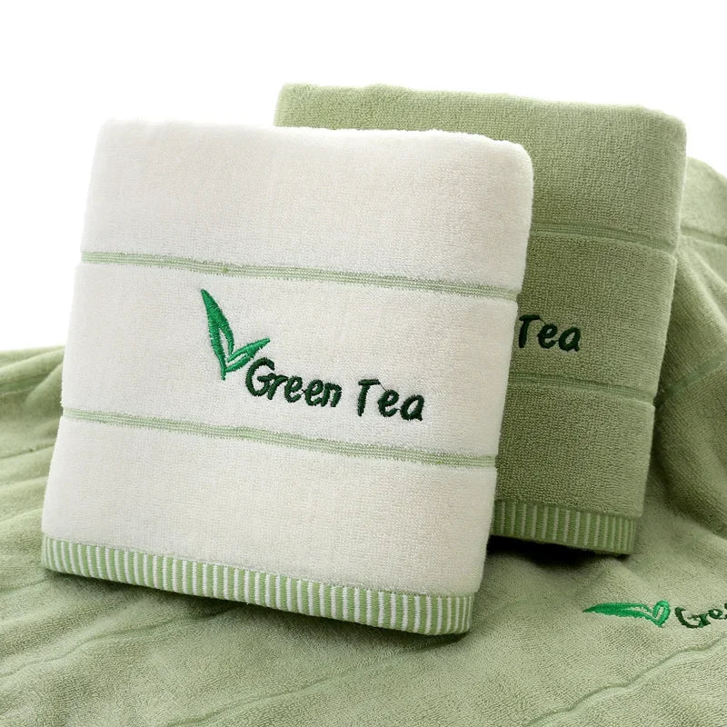 Pure Cotton Embroidered Bath Towel | Cozy Complete Homes