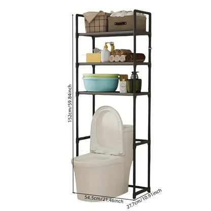 3-Tier Metal Bathroom Rack | Cozy Complete Homes
