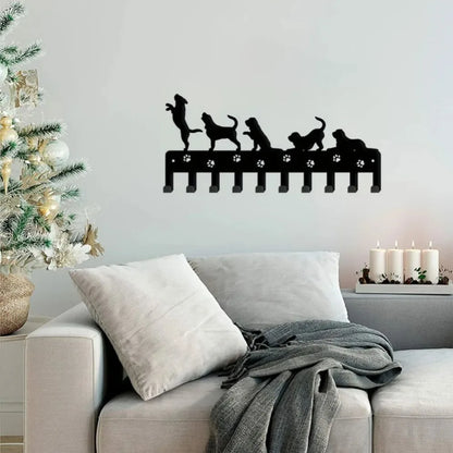 Dog - Shaped Metal Keychains & Animal | Cozy Complete Homes