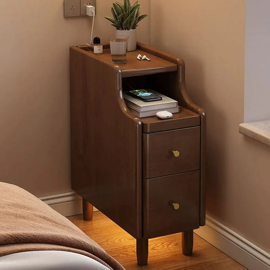 Classic Solid Wood Nightstand with Drawer | Cozy Complete Homes
