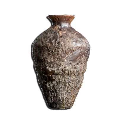 Heritage Stoneware Vintage Vase – Handcrafted Rustic Decor