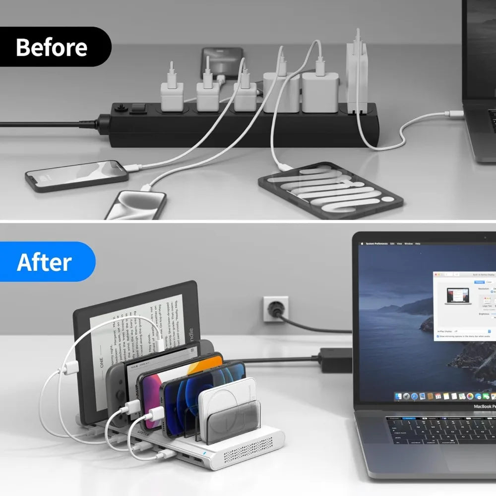 Charging Station for Multiple Devices | Cozy Complete Homes