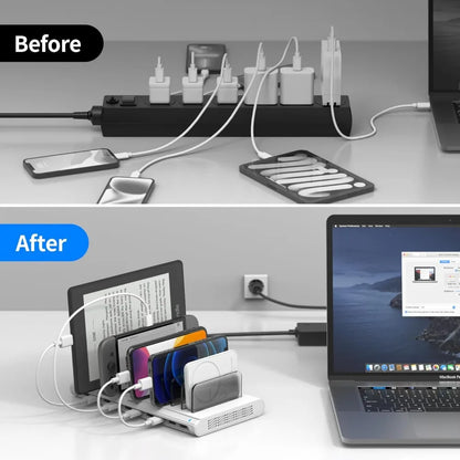 Charging Station for Multiple Devices | Cozy Complete Homes