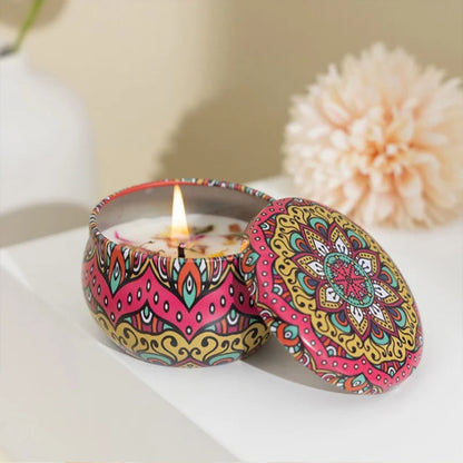 Scented Vintage Can Candles | Cozy Complete Homes
