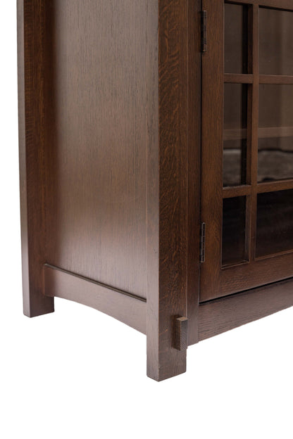 Craftsman Mission Solid Oak Sideboard - 65"