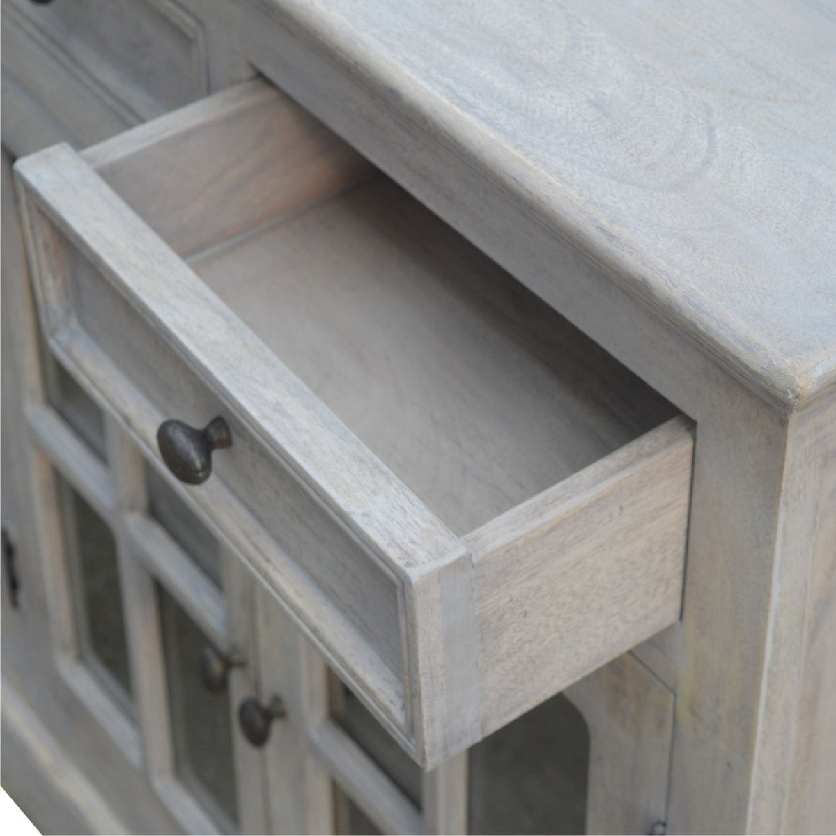 open drawer