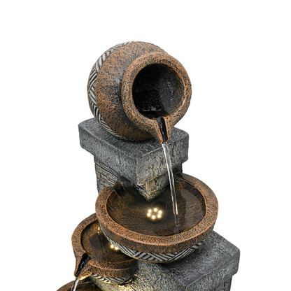 Garden Landscape  Water Fountain