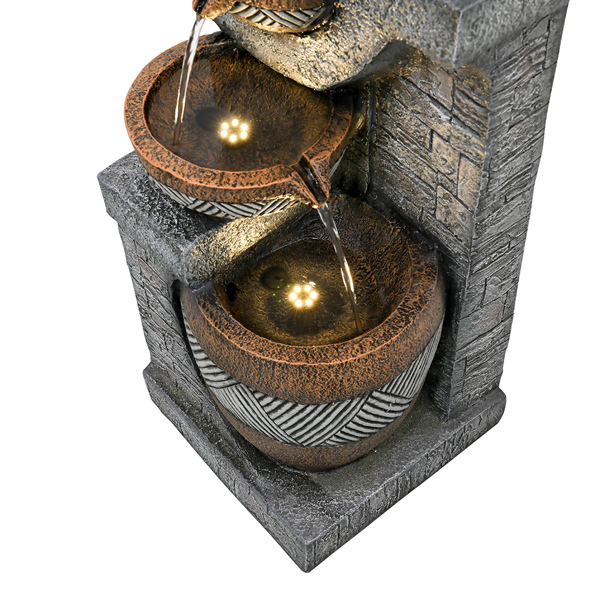 Garden Landscape  Water Fountain