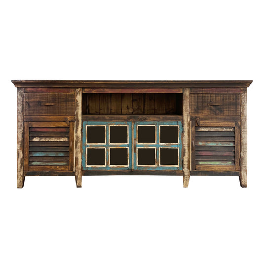 rustic tv stand
